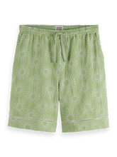 SCOTCH AND SODA Embroidered Cotton Bermuda Shorts at Gravity NYC
